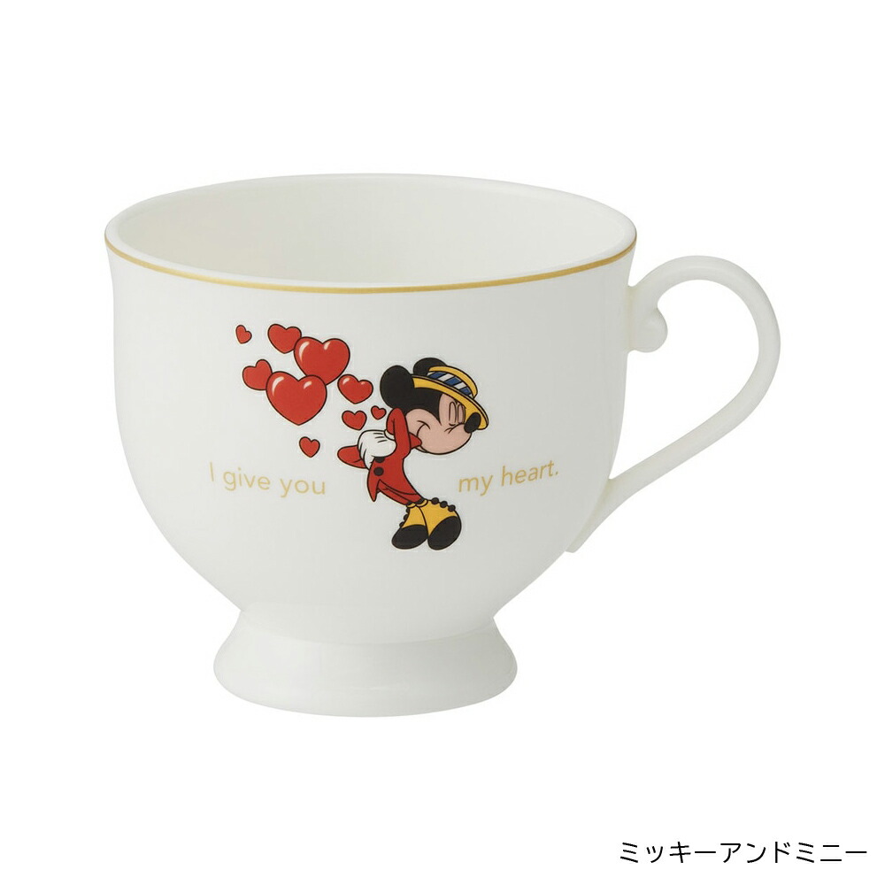 ナルミ ボーンチャイナ カップ＆ソーサー 食器 ティーカップ キャラクター ハローキティ クロミ ミッキー マイメロディ CBCS24 スケーター 送料無料 爆買の画像