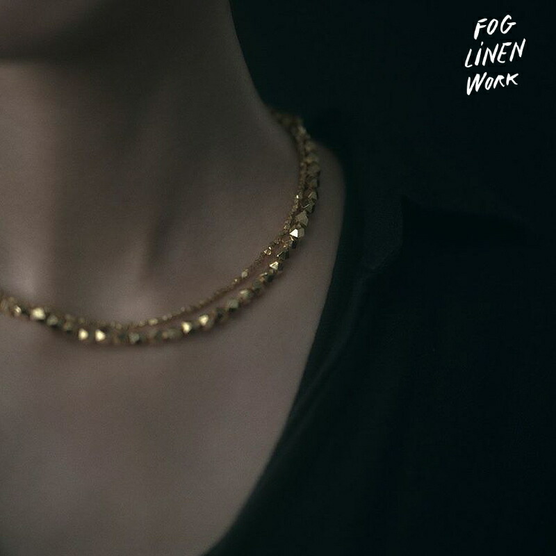 ザーフィラ ネックレス ブラス fog linen work フォグリネンワーク 正規取扱店 アクセサリー 母の日 プレゼント 女性 メール便 送料無料 爆買
