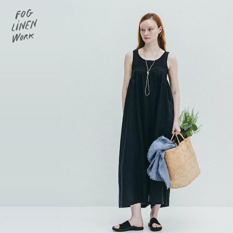 fog linen work（フォグリネンワーク） 3営業日出荷 クララ サロペット