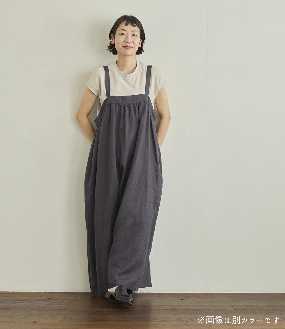 fog linen work（フォグリネンワーク） 3営業日出荷 クララ サロペット