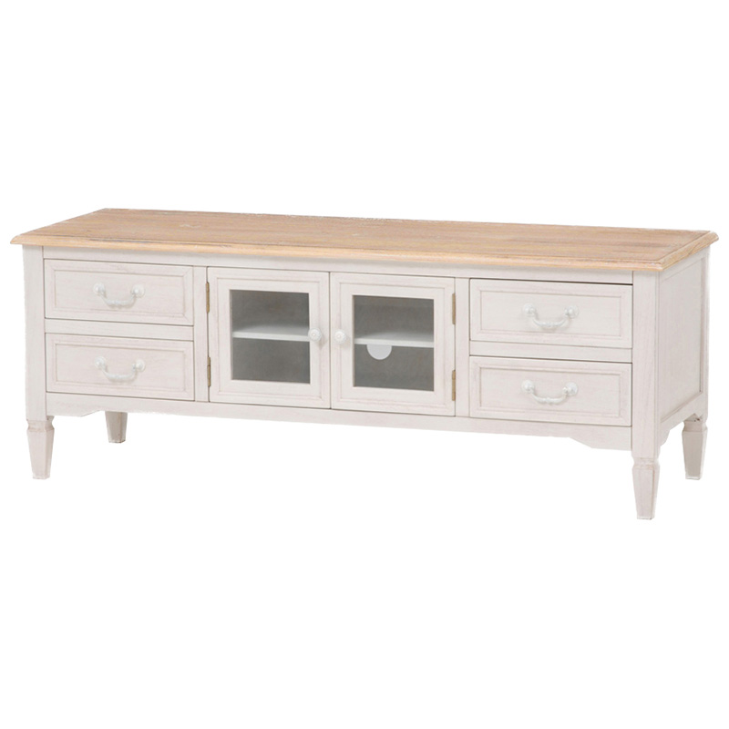 HAGiHARA（萩原） TV台 テレビ台 W120cm シャビーシック アンティーク