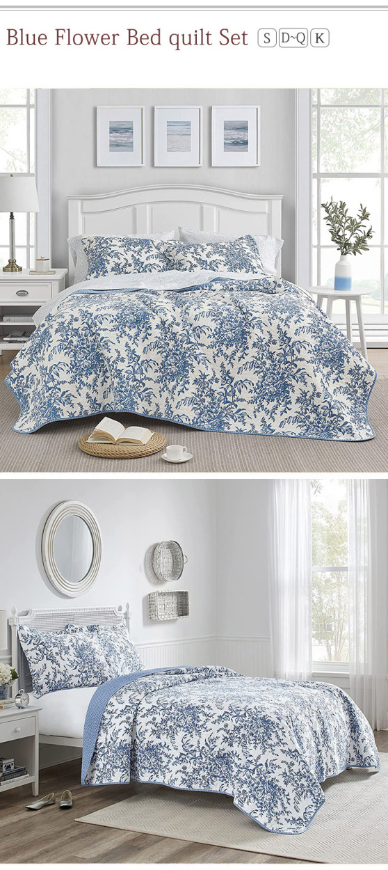 Laura Ashley ローラアシュレイ ベッドカバー ベッドキルト