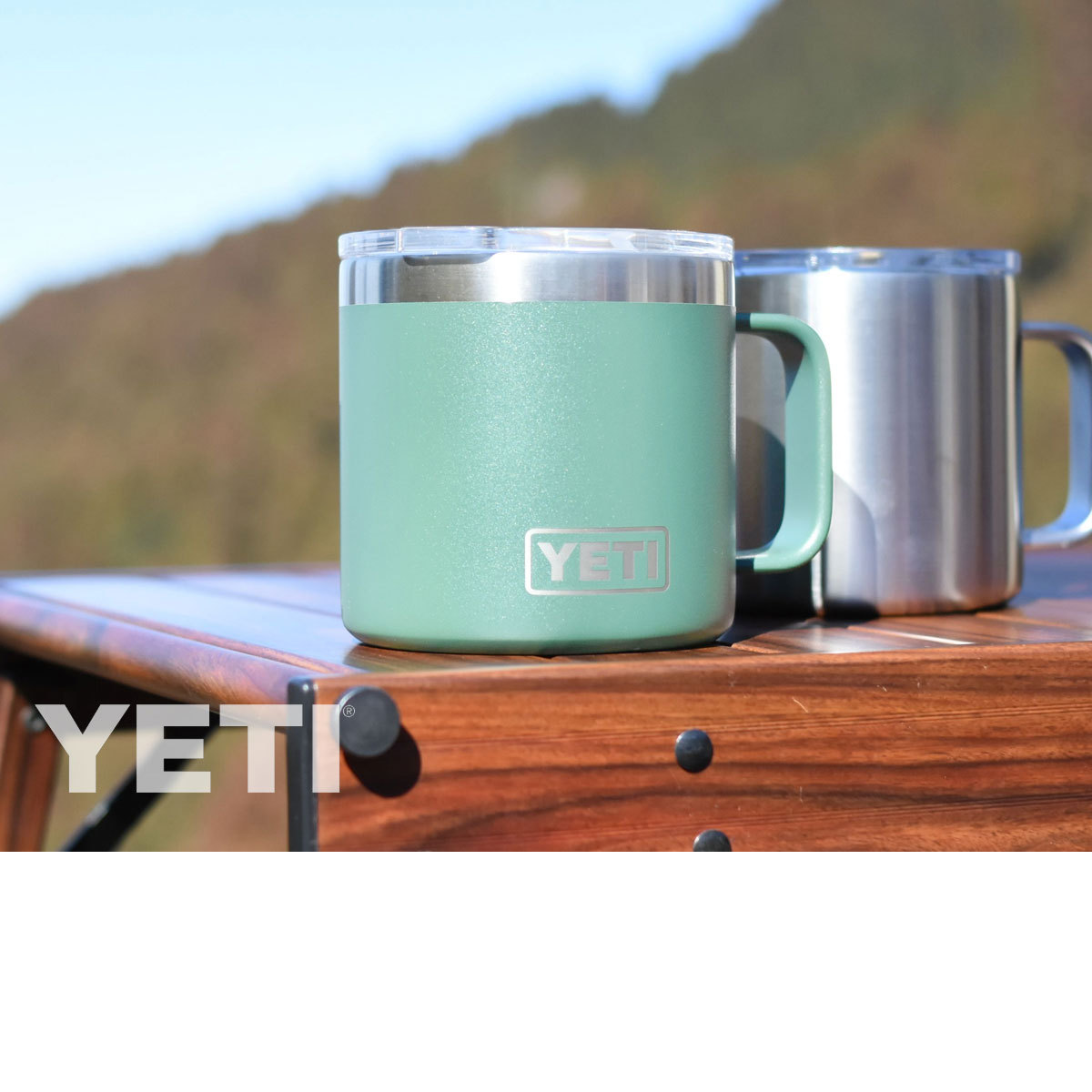 YETI イエティ マグ マグ14oz RAMBLER 保冷 保温 真空断熱 二重構造 蓋 