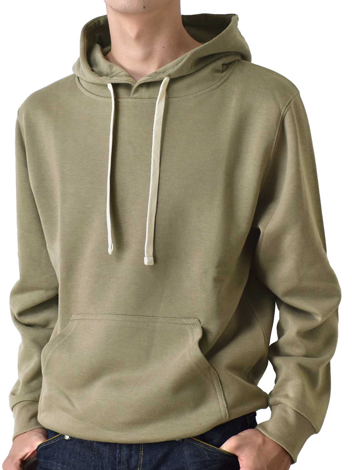 無地 スウェットパーカー メンズ 裏起毛 あったか ストレッチ 秋冬 プルオーバー フード付き 爆買 送料無料 通販YC | ARONA | 08