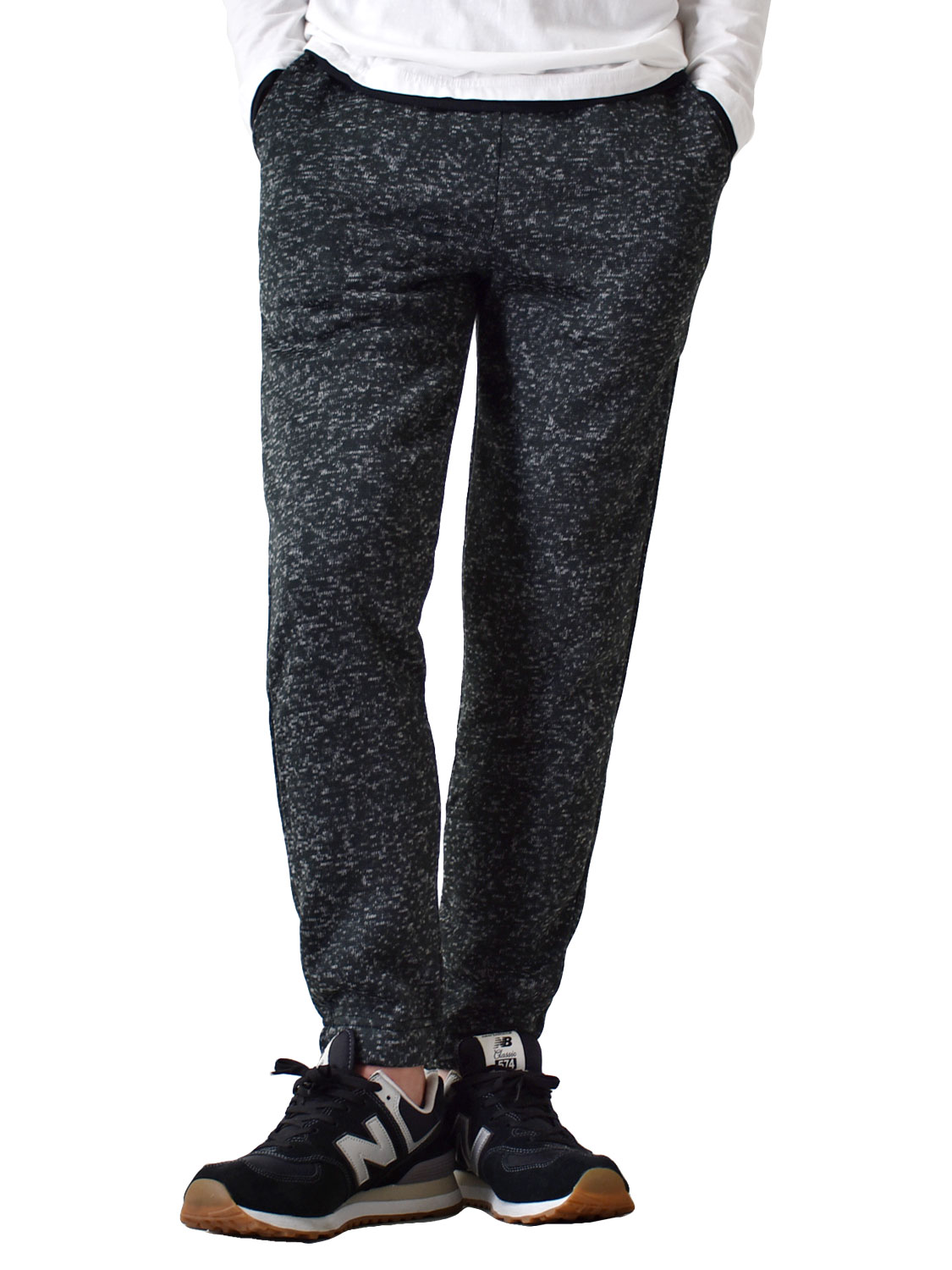 スウェットパンツ メンズ パンツ ストレッチパンツ 裏起毛 暖かい ジョガーパンツ ストレッチ 防寒 伸びる セール 送料無料 通販YC