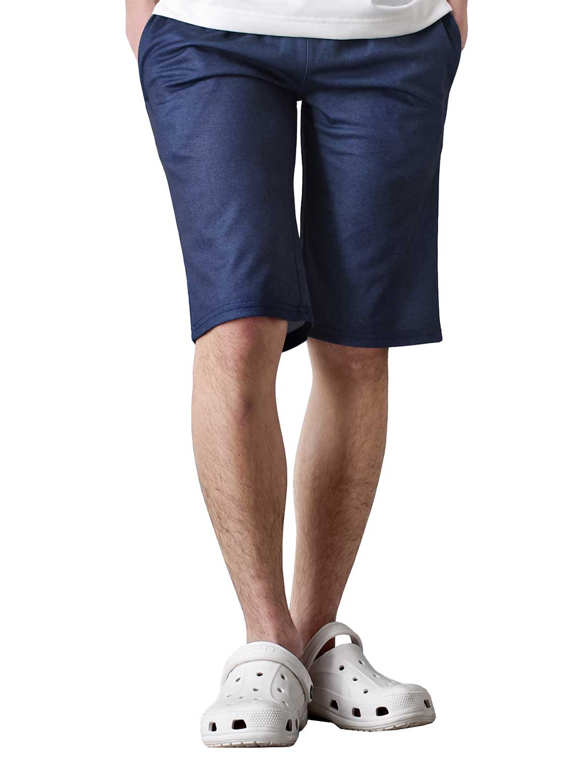 新品【HORNGARMENT/50】高品質高機能ハーフパンツ　ストレッチ接触冷感 ARONA DRYストレッチ 接触冷感 ハーフパンツ ショートパンツ メンズ
