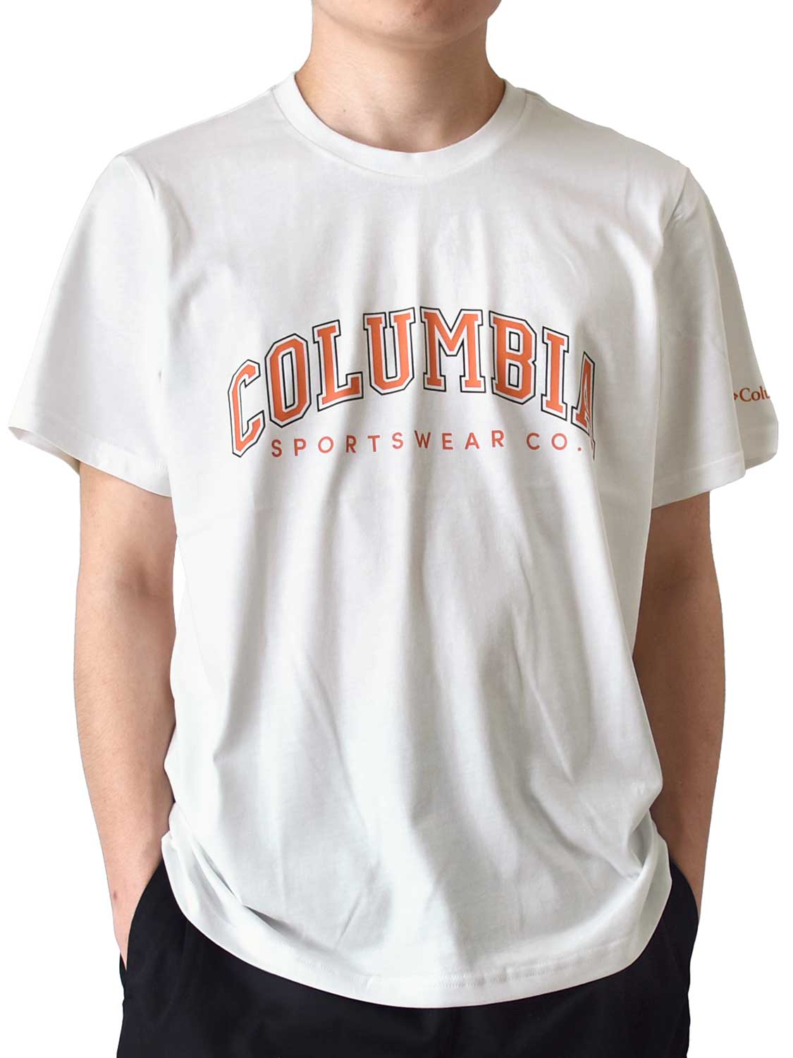 Columbia コロンビア Tシャツ メンズ 半袖 オーガニックコットン 送料無料 通販M《M1....