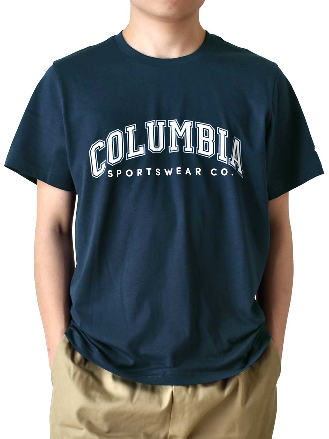 Columbia コロンビア Tシャツ メンズ 半袖 オーガニックコットン 送料無料 通販M《M1....