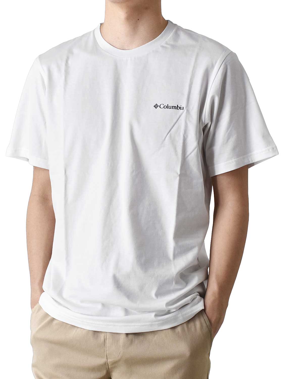 Columbia Tシャツ メンズ バックプリント 送料無料 通販YC コロンビア 半袖