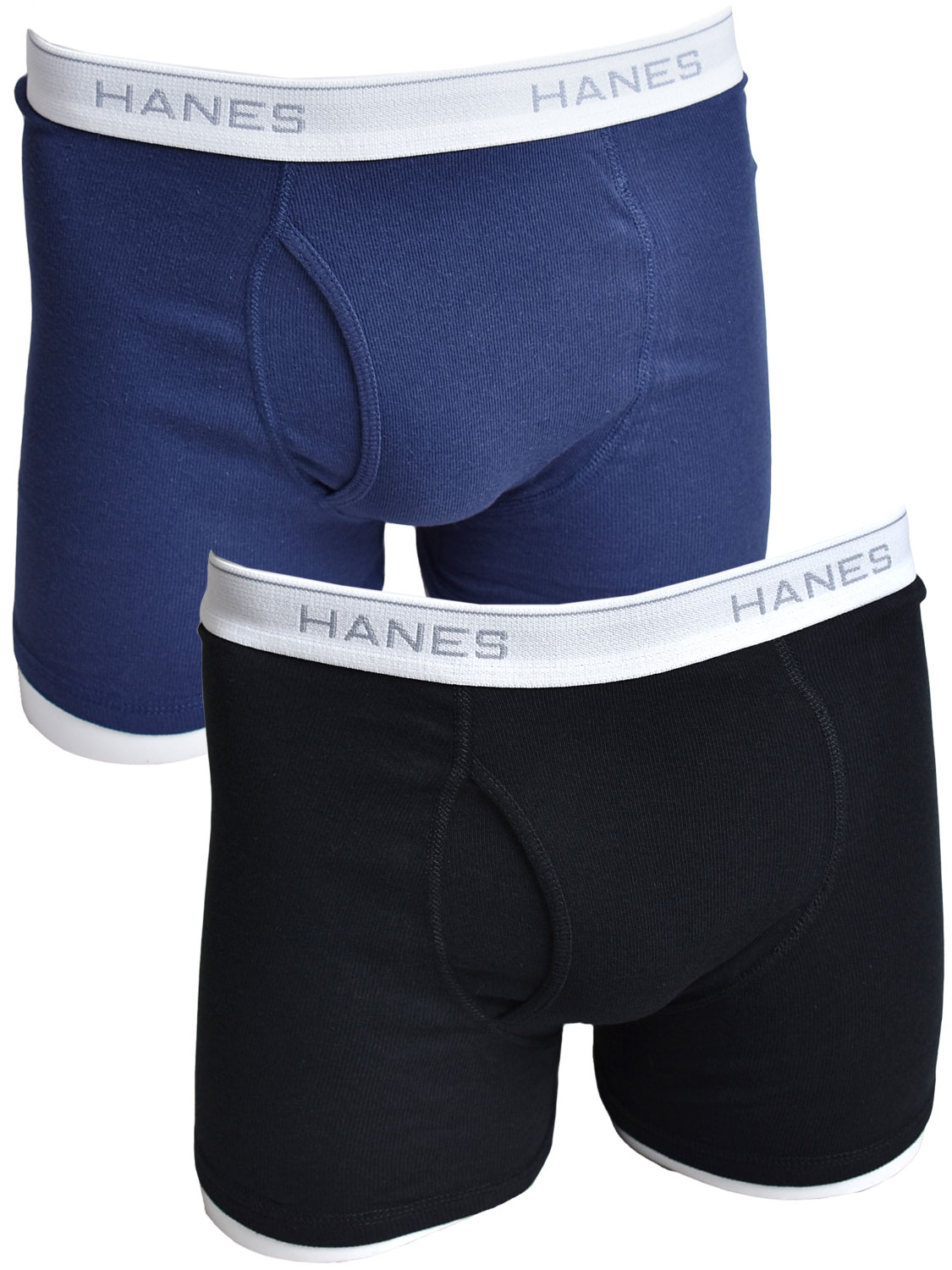 Hanes（ヘインズ） メンズ ボクサーパンツ 2枚組 抗菌 防臭 前開き