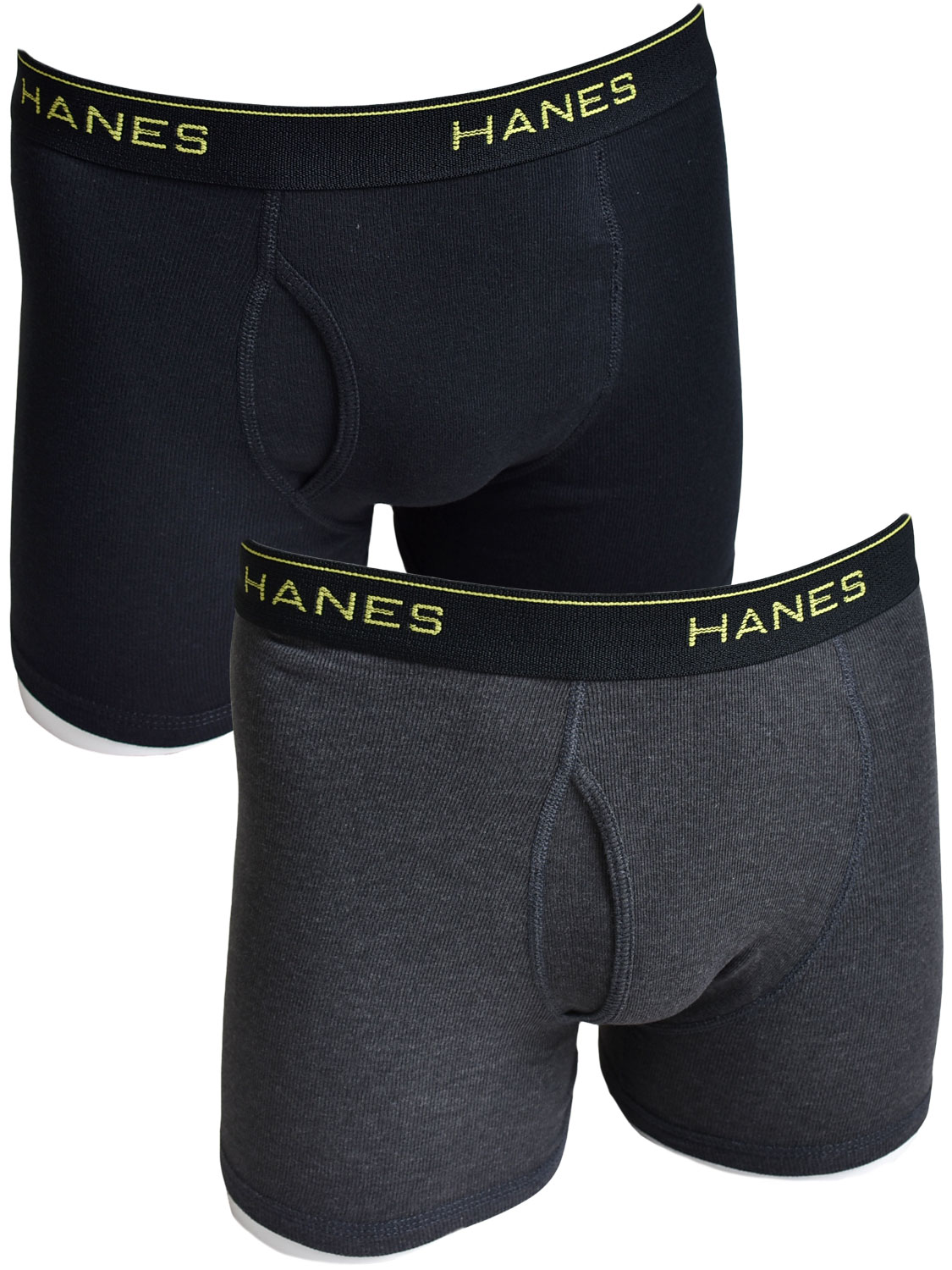 Hanes（ヘインズ） メンズ ボクサーパンツ 2枚組 抗菌 防臭 前開き