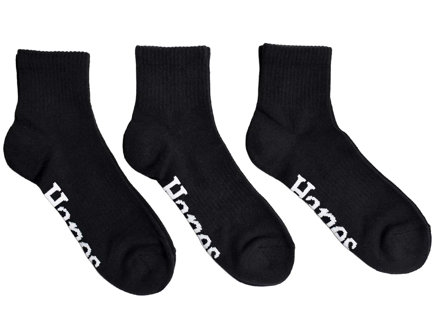 Hanes（ヘインズ） 靴下 メンズ 3足組 クォーターレングス ソックス