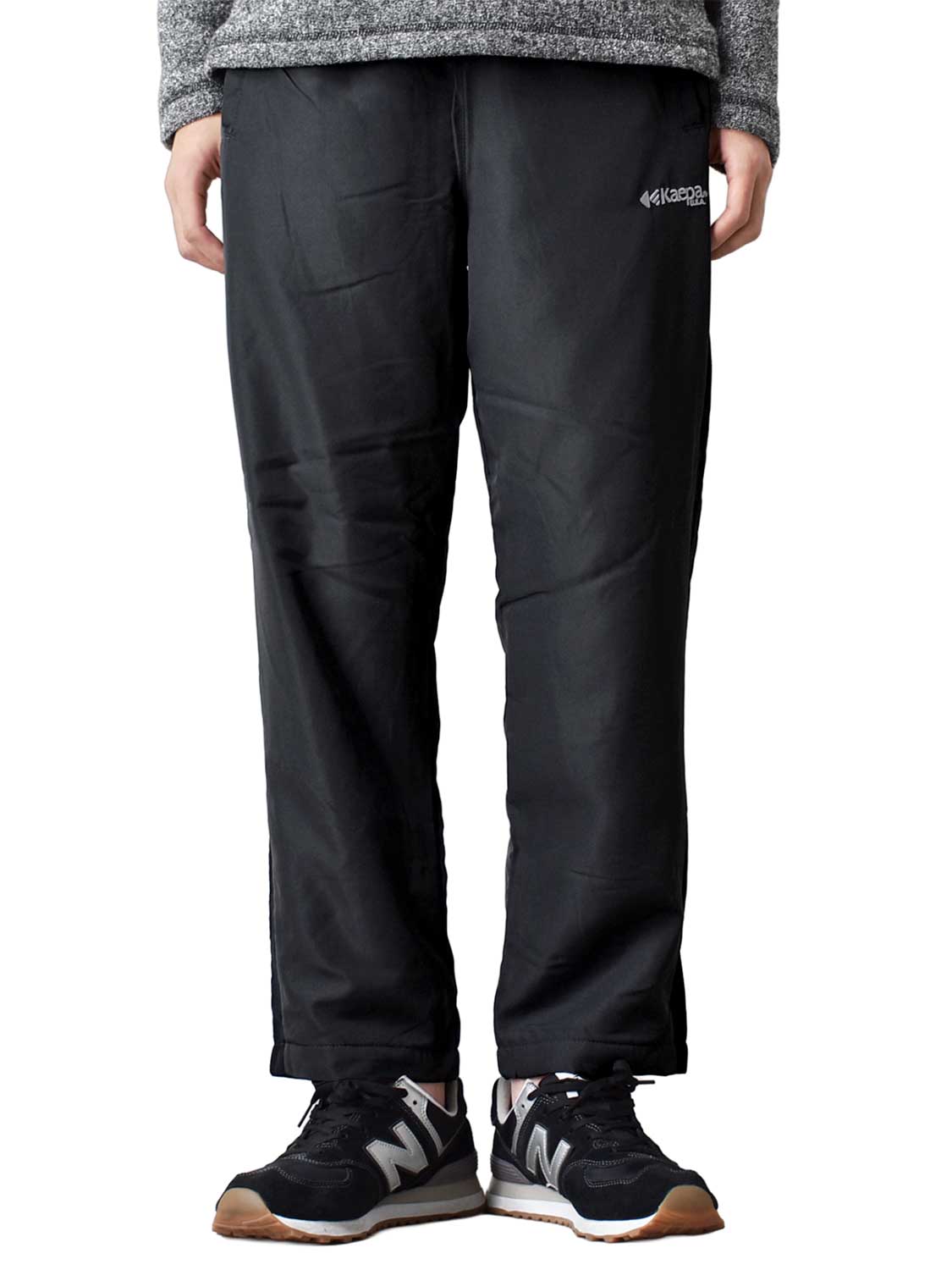Kaepa（ケイパ） 裏起毛 裏フリース パンツ メンズ 暖か 撥水 UVカット