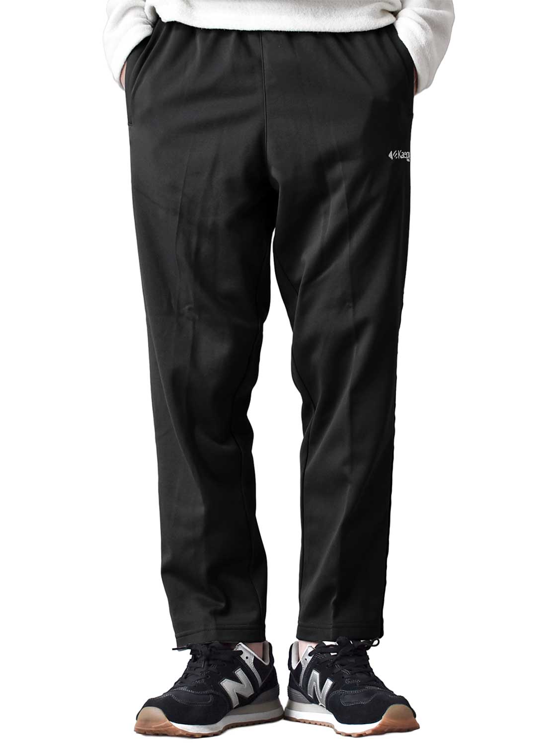 Kaepa（ケイパ） 裏起毛 暖かジャージパンツ メンズ ストレッチ UV