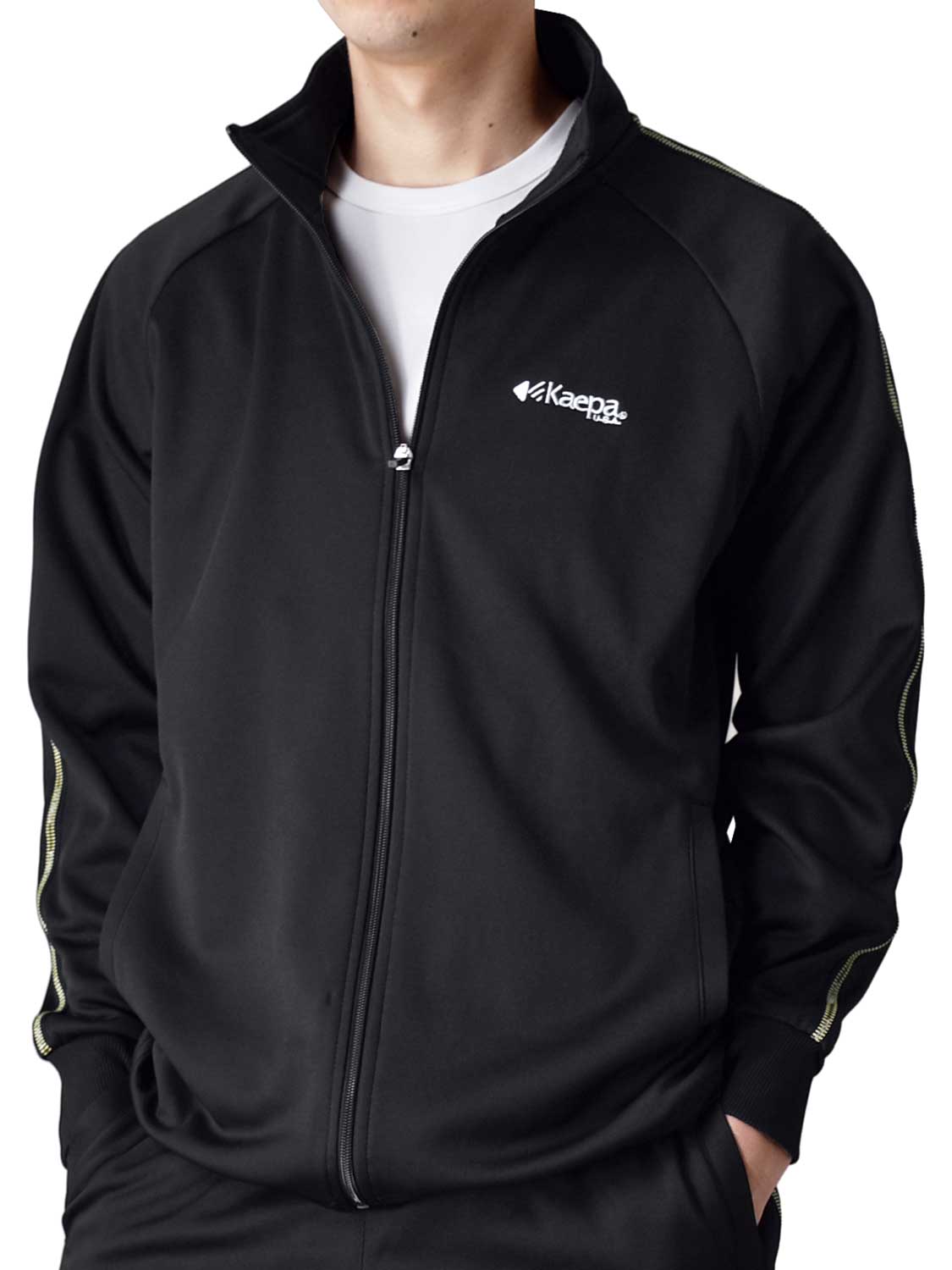 Kaepa（ケイパ） ジャージ ブルゾン メンズ 暖か 裏起毛 ストレッチ
