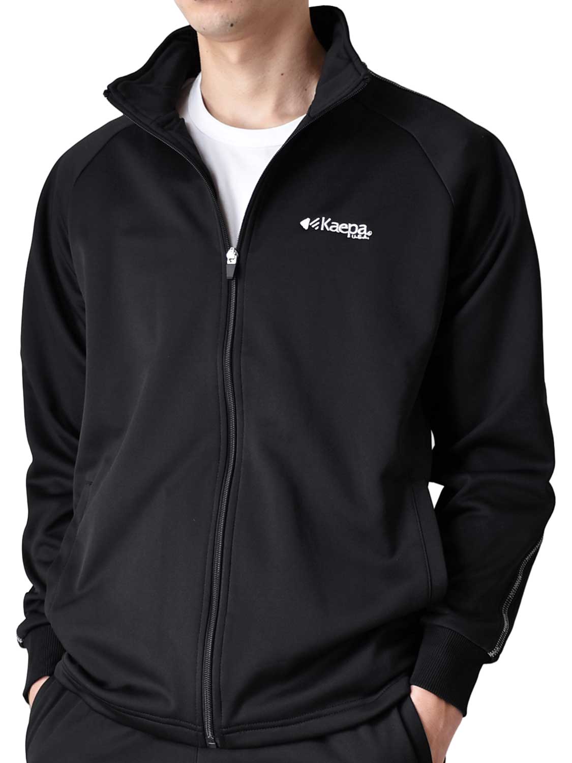 Kaepa（ケイパ） ジャージ ブルゾン メンズ 暖か 裏起毛 ストレッチ