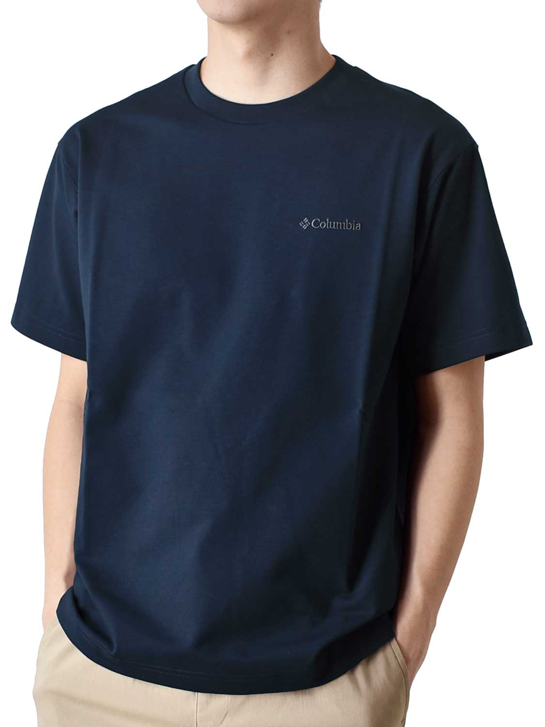 Columbia コロンビア Tシャツ メンズ DRY 吸汗速乾 UVカット 半袖 送料無料 通販Y