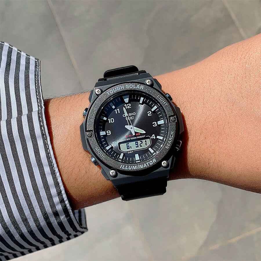 CASIO（カシオ） タフソーラー 腕時計 アナログ デジタル AQ-S820 男性
