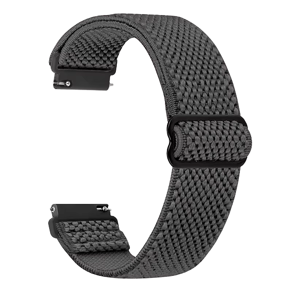 【CASIO F-91W & W-218H シリーズ】汎用 18mm 伸びる ゴム ループベルト ループナイロンバンド ループナイロンベルト ナイロンストラップ 通気性 速乾 |  | 02