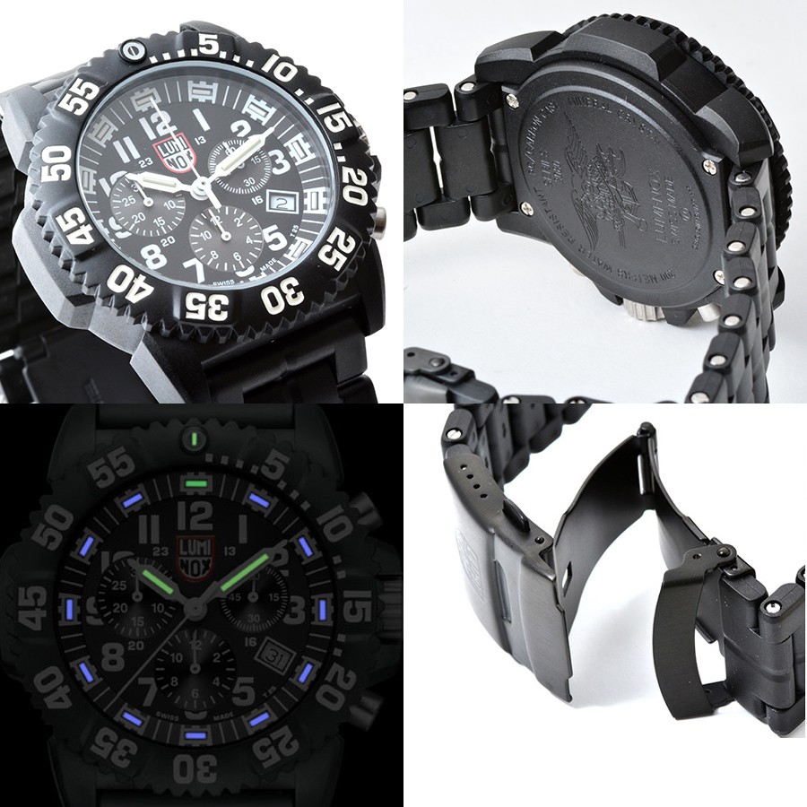 腕時計の038net - 安心2年保証 LUMINOX ルミノックス 腕時計 3082 超軽量カーボンブレス 3080シリーズ クロノグラフ
