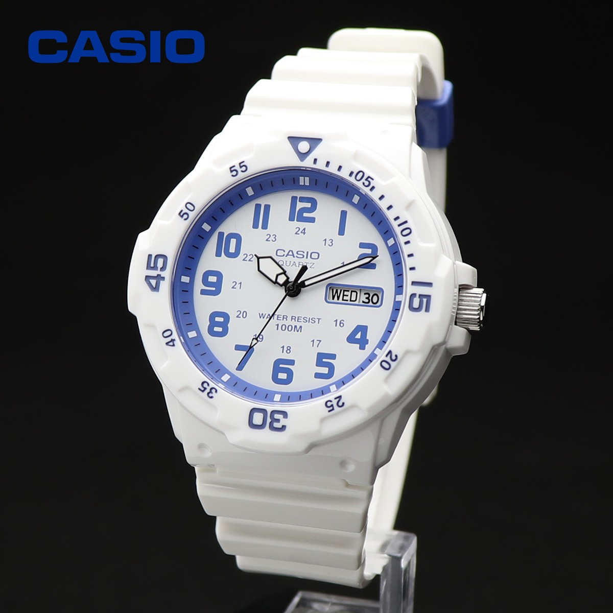 CASIO（カシオ） MRW-200HC-7B2 腕時計 ホワイト ブルー メンズ