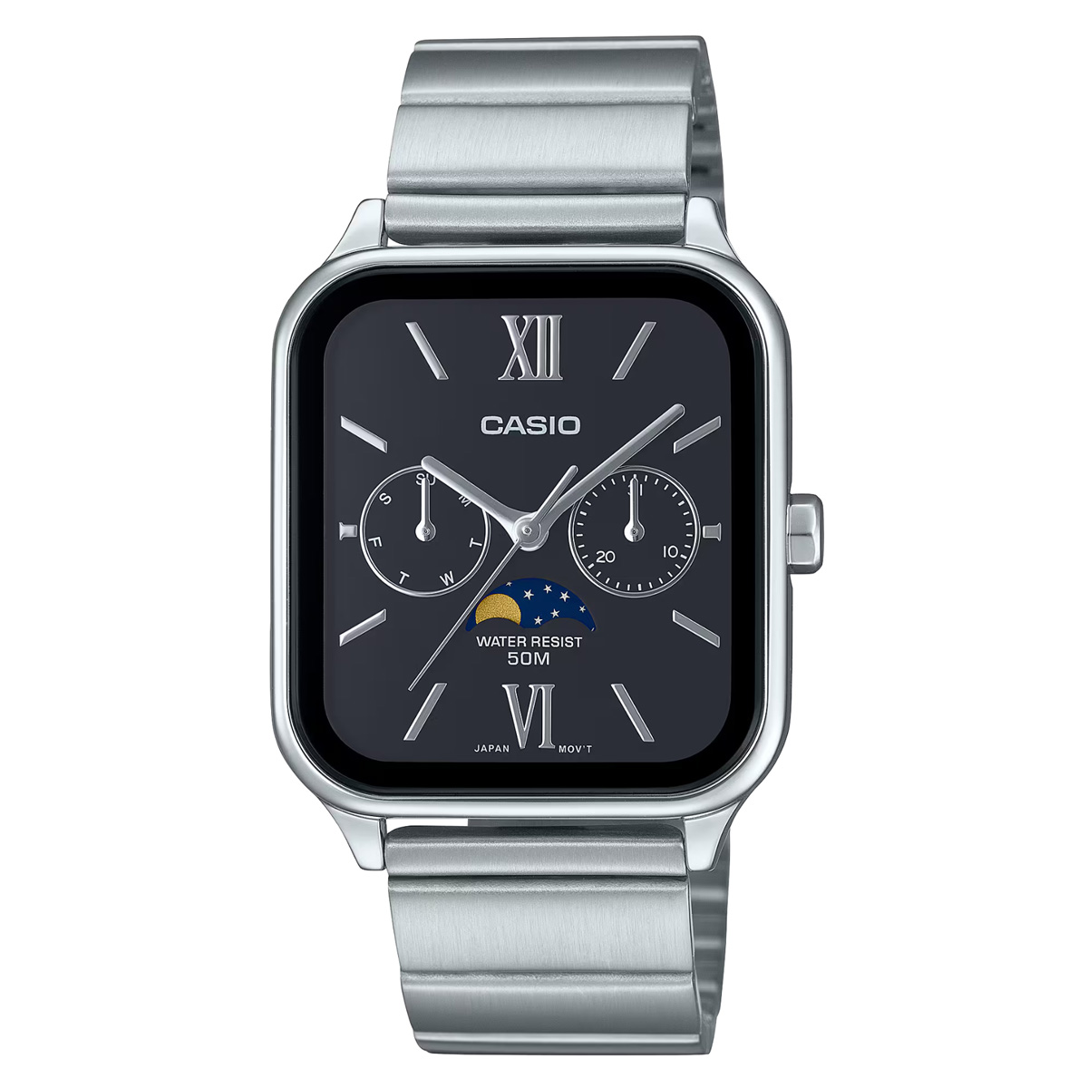 CASIO - 腕時計 （CASIO/ムーンフェイズ）の通販 by R｜カシオ