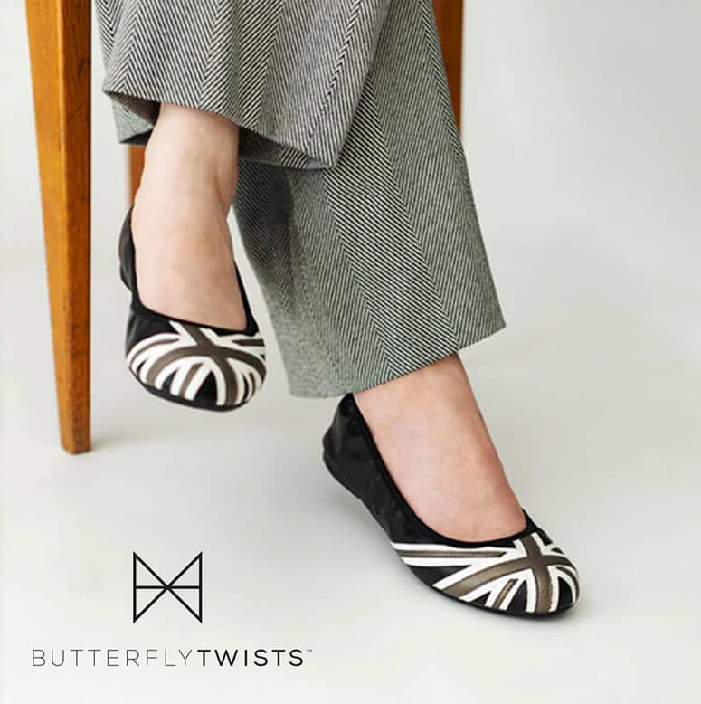 BUTTERFLY TWISTS バタフライツイスト バレエシューズ フラット