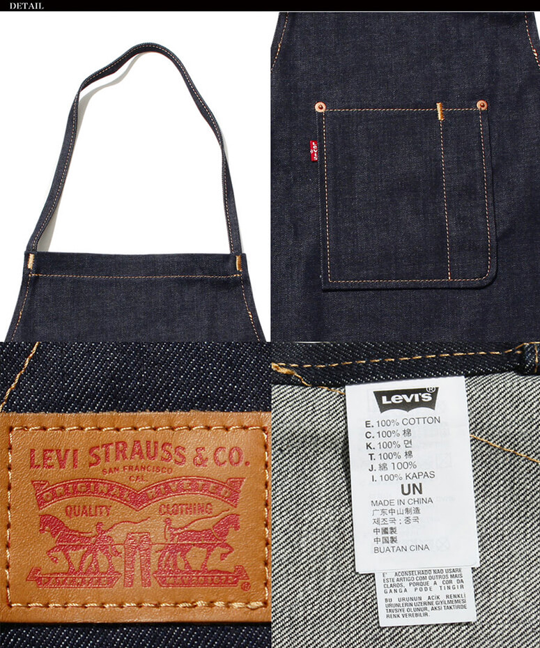 Levi's リーバイス デニムエプロン Levi's＠ ACCESSORY (77162-0018)