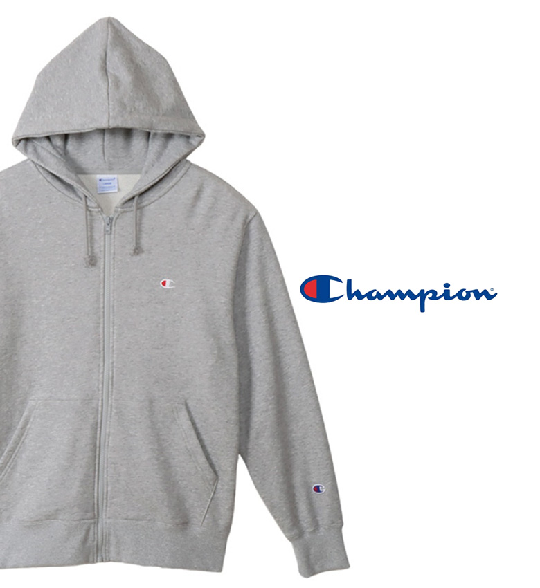 デッドストック チャンピオン フーデッドパーカー Champion パーカー 「Champion」ヴィンテージ ジップパーカー