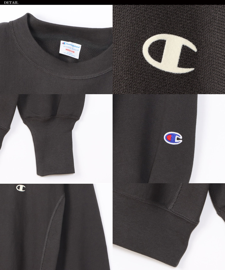 Champion チャンピオン ウィメンズ トレーナー クルーネック スウェットシャツ 23FW カットソー 長袖 (cw-y019) Champion チャンピオン ウィメンズ トレーナー クルーネック