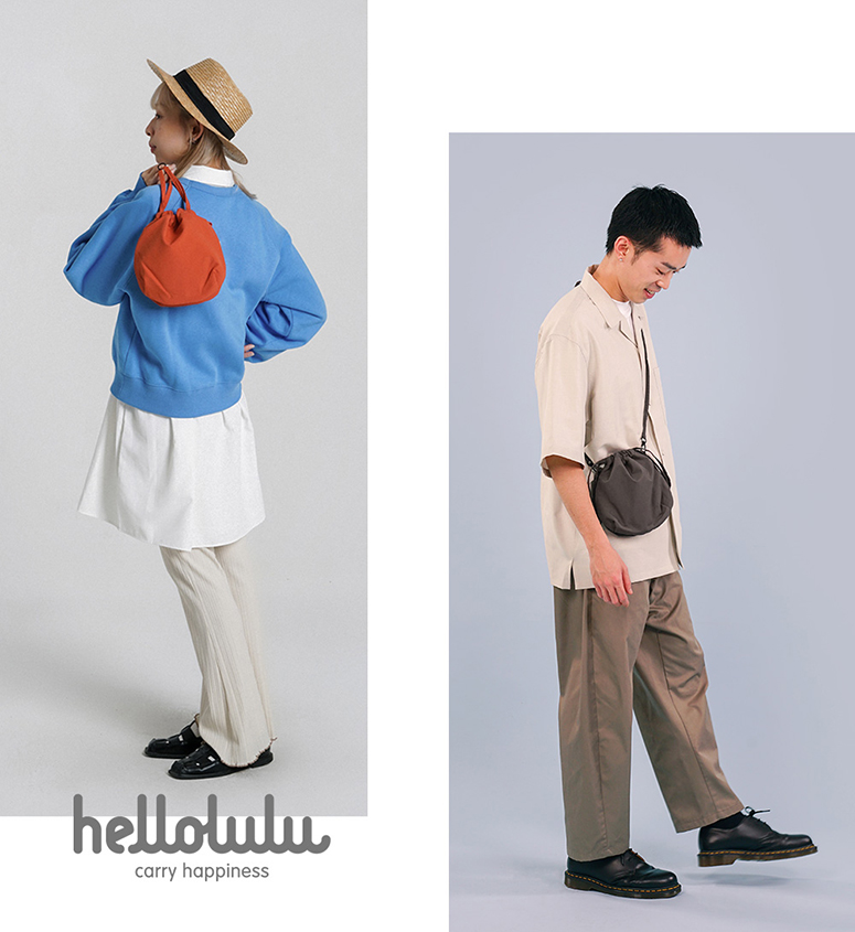 hellolulu ハロルル NOLLY （ノリー） 2WAY オーバルスリング M