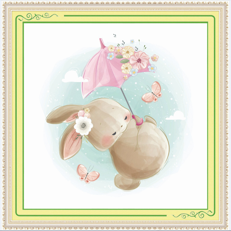 専用です。ハンドメイド手刺繍フレーム♡うさぎちゃん·͜· ♡ 専用です。ハンドメイド手刺繍フレーム♡うさぎちゃん·͜· ♡
