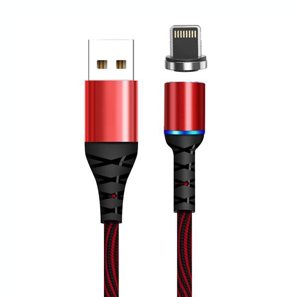 充電ケーブル マグネット 1m 急速充電 iPhone充電 Lightning type-c ケーブル LEDライト 多機種対応 ナイロン編み 高耐久 |  | 10