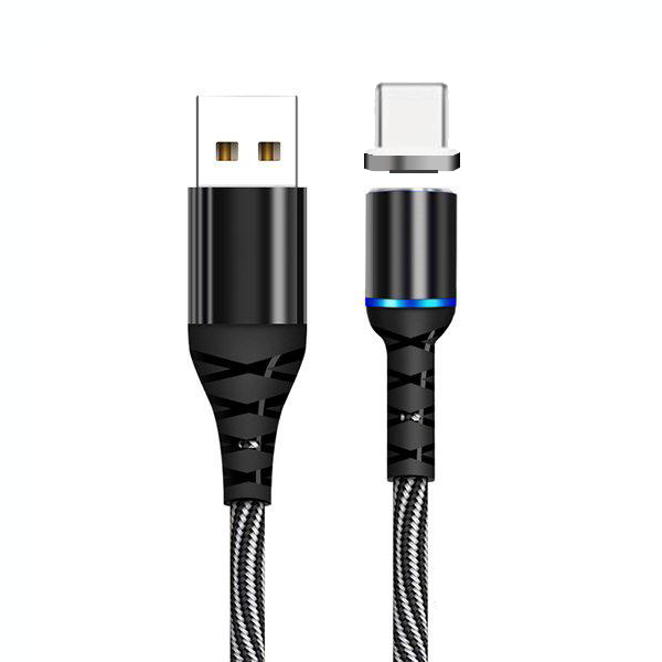 充電ケーブル マグネット 1m 急速充電 iPhone充電 Lightning type-c ケーブル LEDライト 多機種対応 ナイロン編み 高耐久 |  | 05