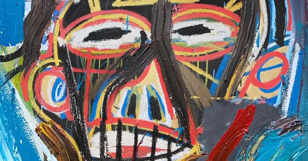 バスキア 絵 ポスター 恐竜 絵画 額 アートパネル アート