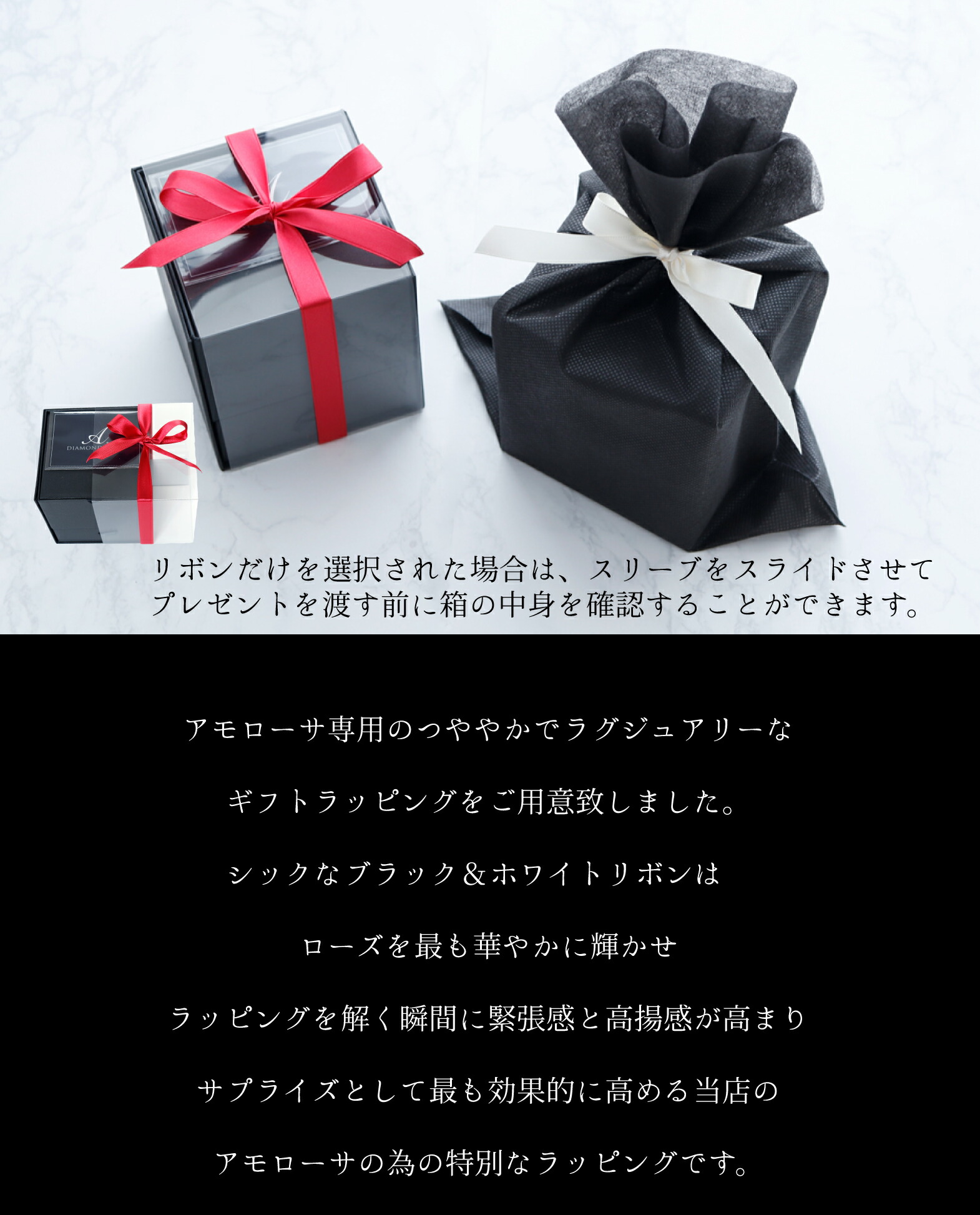 ≪メッセージカード印字サービス≫ アモローサ プリザーブドフラワー