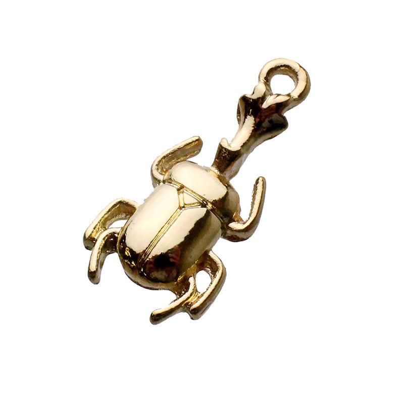 昆虫 ハナムグリ シルバー さりげ アクセサリー パーツ 売買され