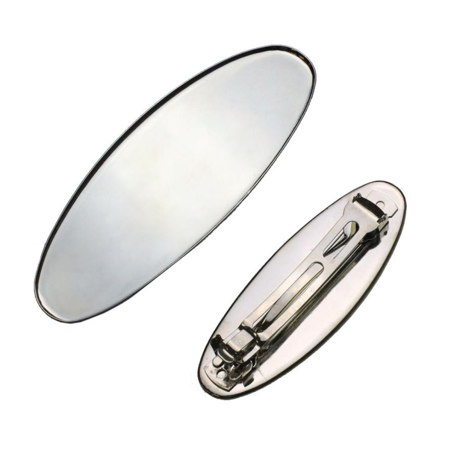 バレッタ 髪留め ヘア金具 楕円 1個 32mm×94mm アクセサリー バレッタ 髪留め ヘア金具 楕円 1個 32mm×94mm アクセサリー