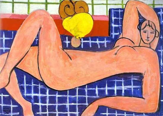 アンリ・マティス「横たわる裸婦」、希少画集画、状態良好、新品高級額装付 matisse31.jpg