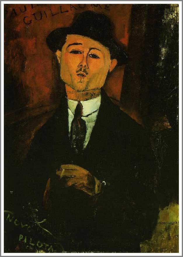 送料無料】絵画：アメデオ・モディリアーニ「ポール・ギヨームの肖像2
