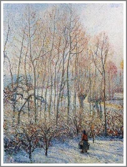 複製画 送料無料 絵画 油彩画 油絵 模写カミーユ・ピサロ「エラニーの