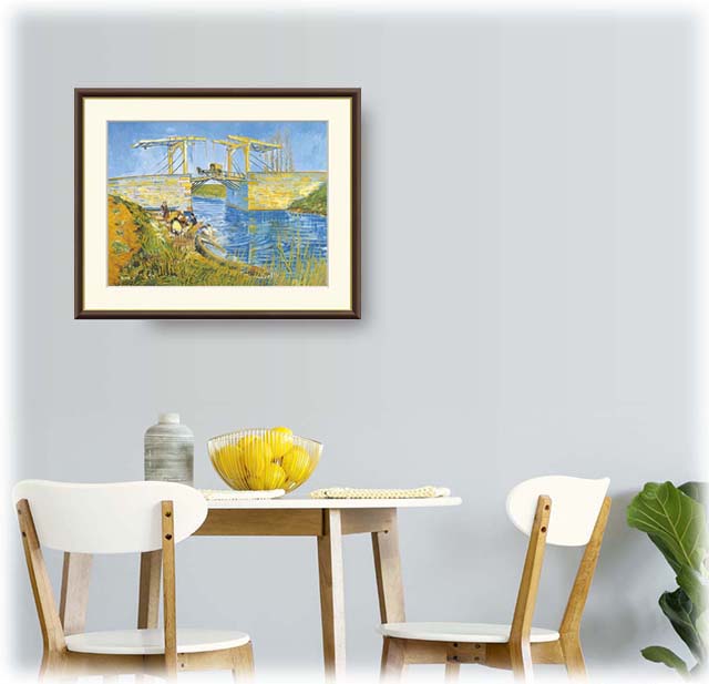 絵画 ゴッホ アルルの跳ね橋 名画 インテリア | ゴッホ | 絵画