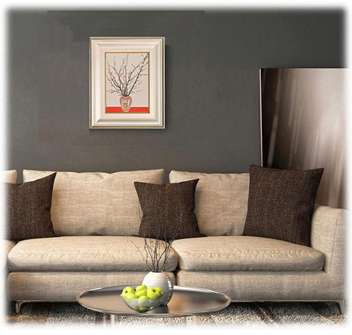 絵画 速水御舟（はやみぎょしゅう）・ 瓶梅図 (へいばいず) 日本画