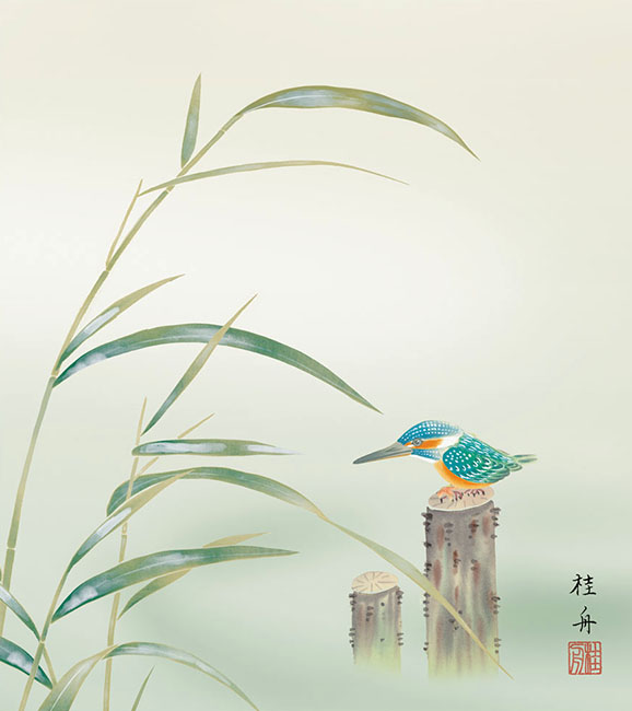 絵画 竹内栖鳳（たけうちせいほう）・ 斑猫 (はんびょう ） 日本画