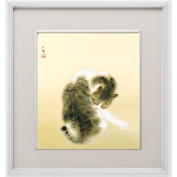 絵画 酒井 抱一（さかいほういつ）・ 芦に白鷺図（あしにしらさぎ