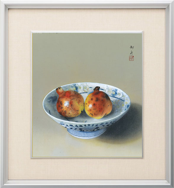 絵画 赤富士・伊藤渓山 日本画 名画 和額 和室 インテリア : 絵画生活 絵画 赤富士・伊藤渓山 日本画 名画 和額 和室 インテリア : 絵画生活