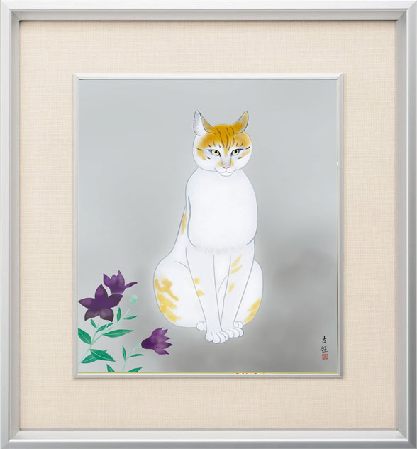 絵画 酒井 抱一（さかいほういつ）・ 芦に白鷺図（あしにしらさぎ