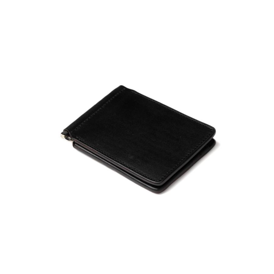 マネークリップ レザー サドルレザー 財布 二つ折り メンズ カード入れ付き サイフカードケース 薄い スリム おすすめ