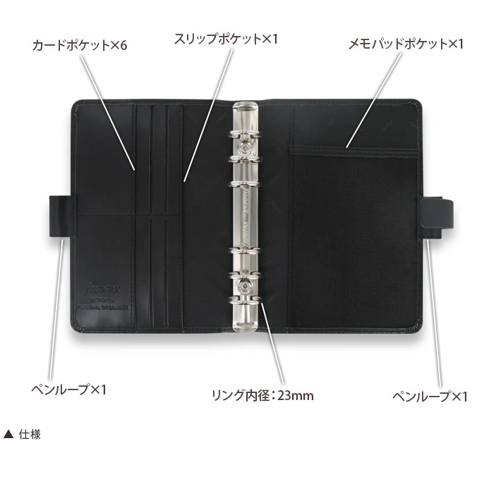 【FILOFAX】ファイロファックス システム手帳 6穴バイブルサイズ 楽天市場】ファイロファックス システム手帳 リフィル 付箋