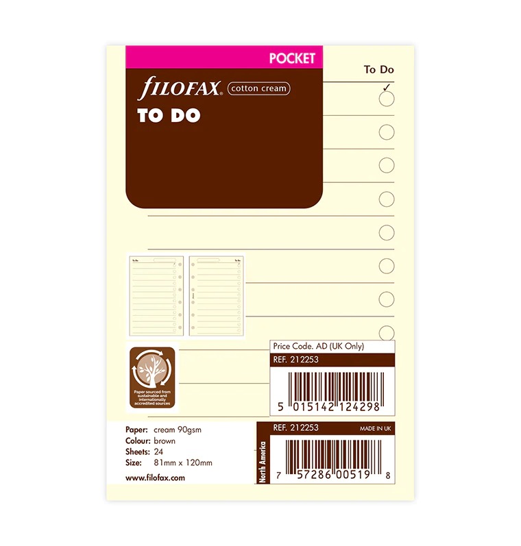 FILOFAX（ファイロファックス） システム手帳 リフィル ミニ6穴サイズ